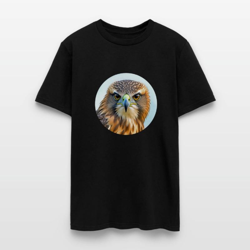 Hawk stare regal bird of prey birding bird watcher