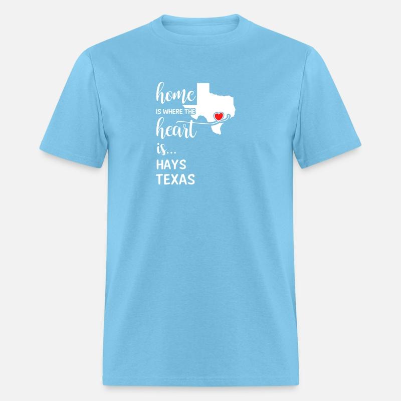 Hays County Texas Is Where My Heart Is Gift