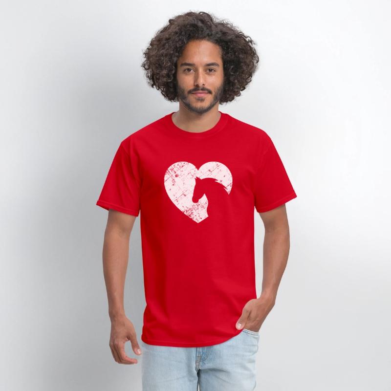 Heart with horse head