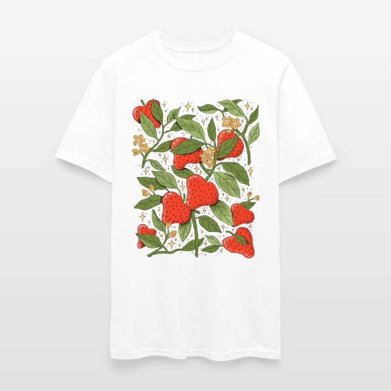 Heartfelt Strawberry Blossom Design