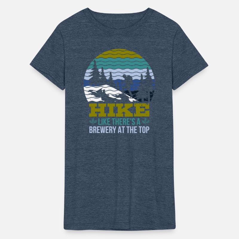 Hiker funny Beer lover Hiking Mountaineering