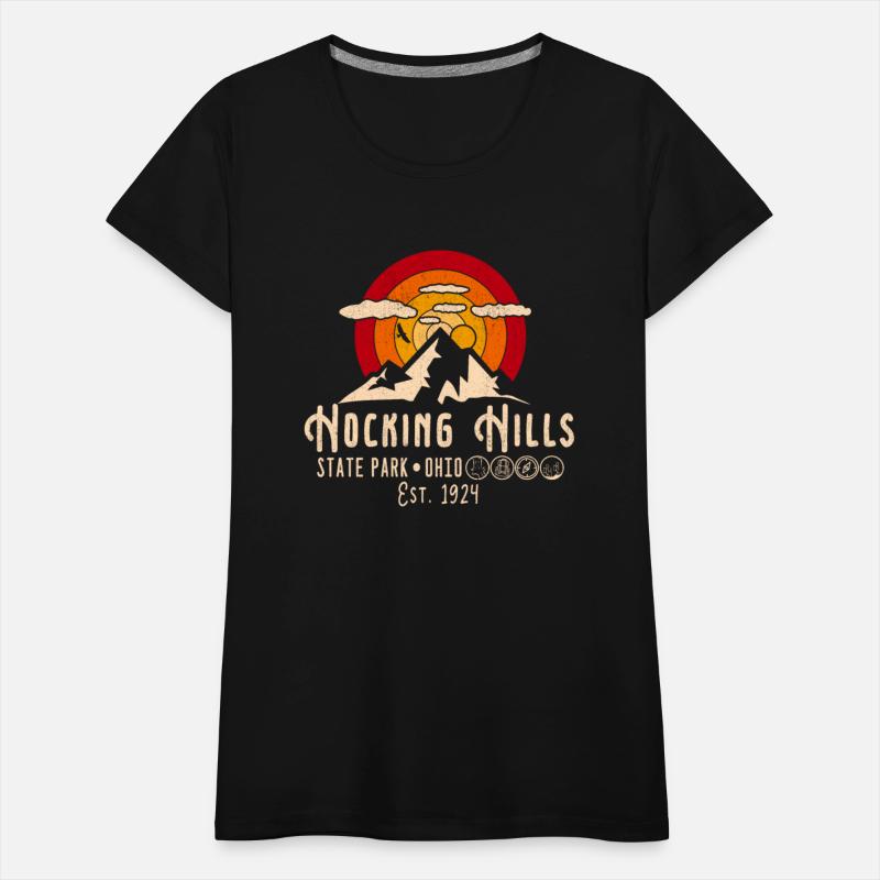 Hocking Hills state park Ohio - Retro Camping hike