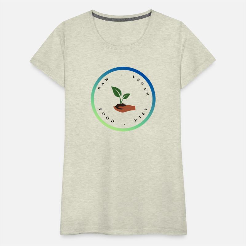 Holding Sprout in Hand Raw Vegan Food Diet logo