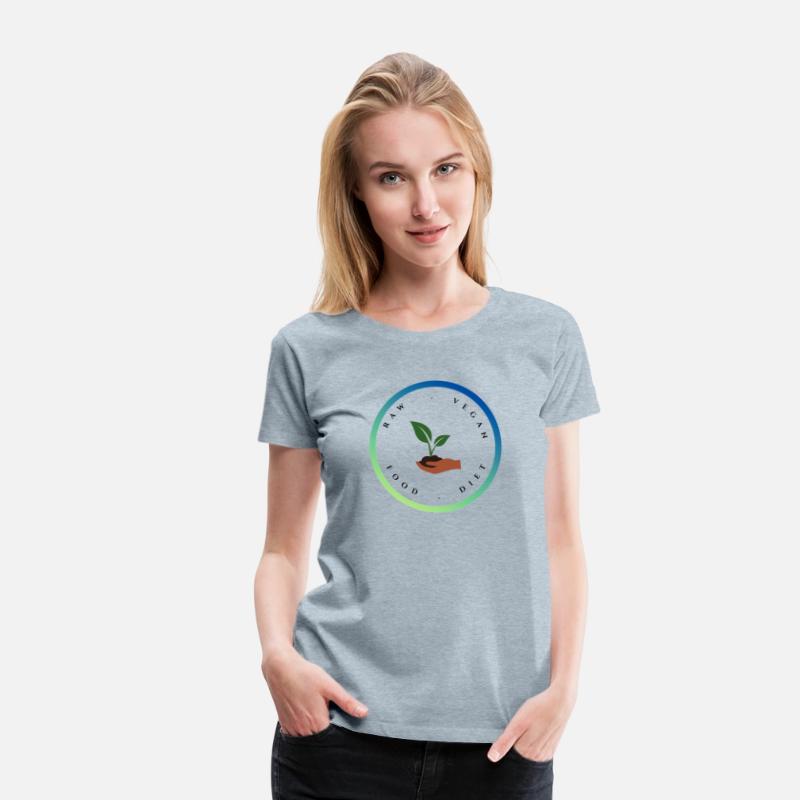 Holding Sprout in Hand Raw Vegan Food Diet logo