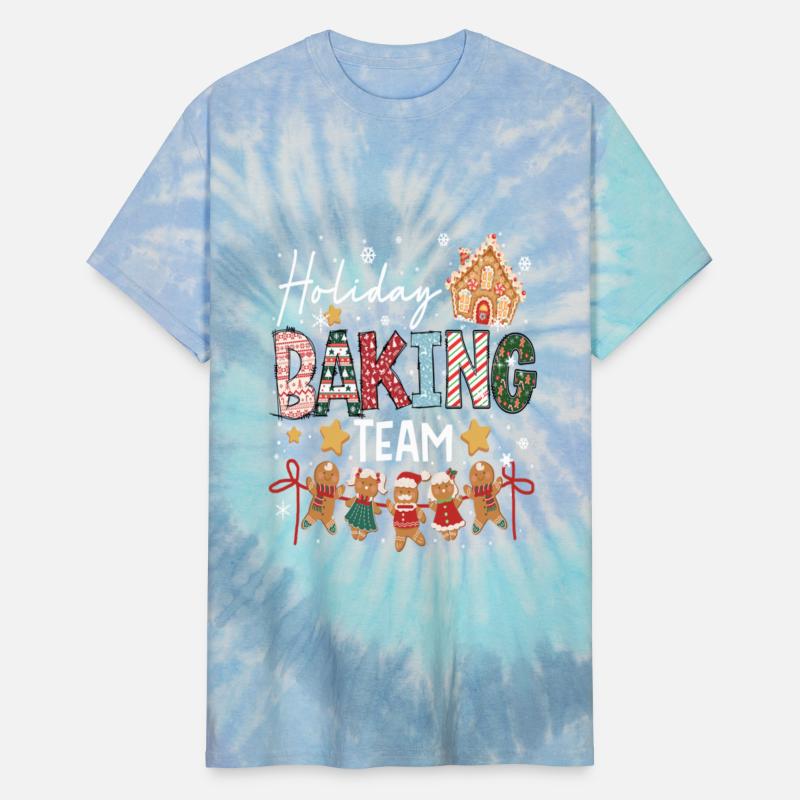 Holiday Baking Team Christmas Gingerbread Family