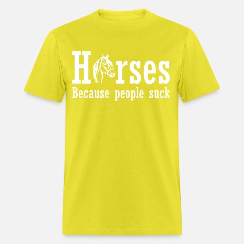 Horses Because People Suck Funny Ladies Soft Horse
