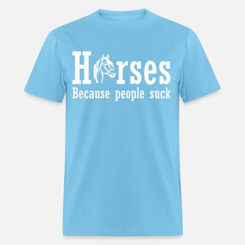 Horses Because People Suck Funny Ladies Soft Horse