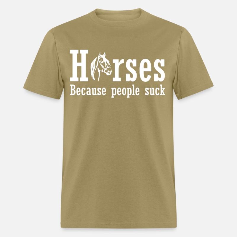 Horses Because People Suck Funny Ladies Soft Horse