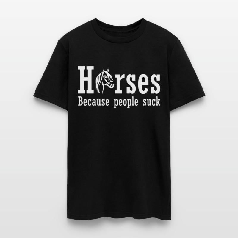 Horses Because People Suck Funny Ladies Soft Horse