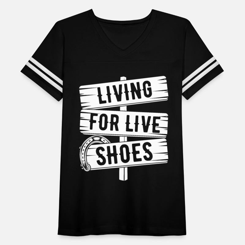 Horseshoe Pitching Game Living for Live Shoes