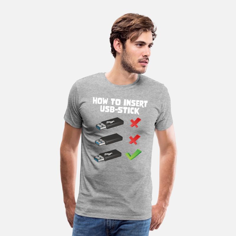 How To Insert USB Stick Funny Programmer Meme