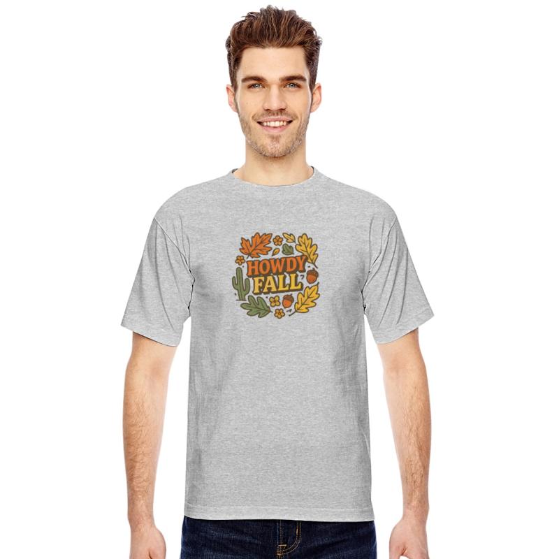 Howdy Fall - Autumn Leaves