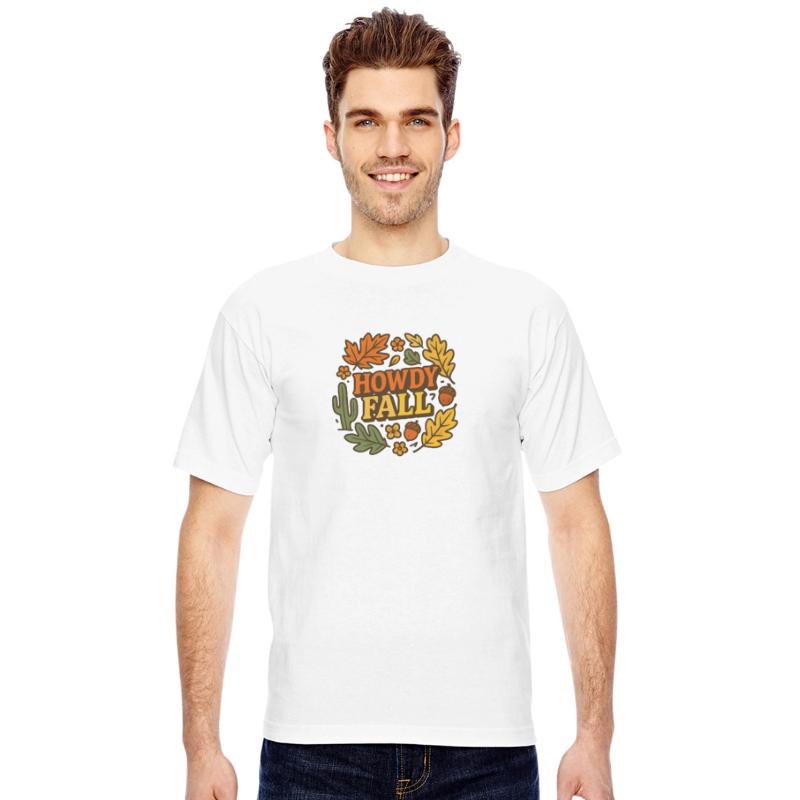 Howdy Fall - Autumn Leaves