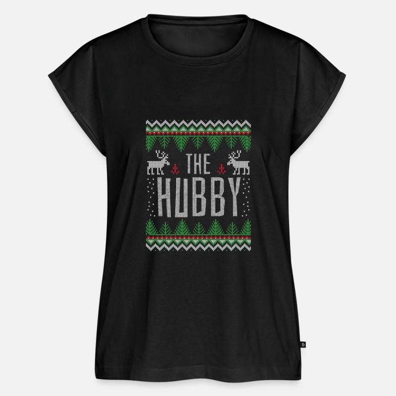 Hubby Wifey Matching Ugly Christmas Party