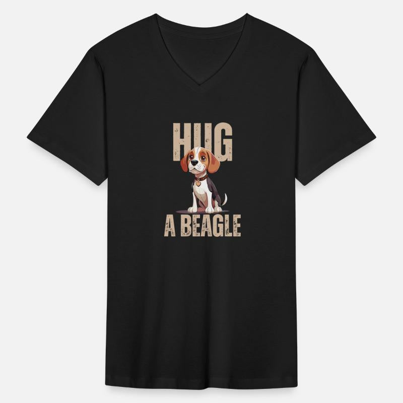 Hug a beagle