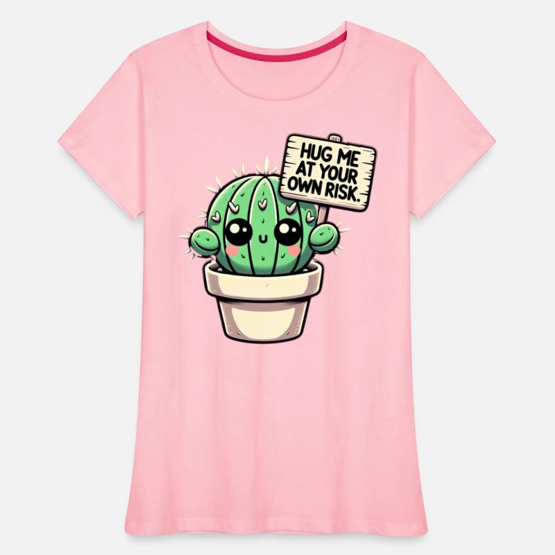 Hug Me At Your Own Risk: A Cute Cactus Warning