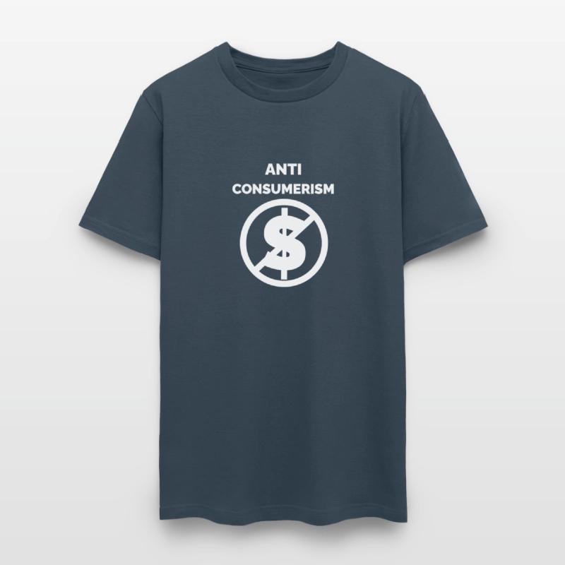 I am ANTI CONSUMERISM Be Creative dark shirt