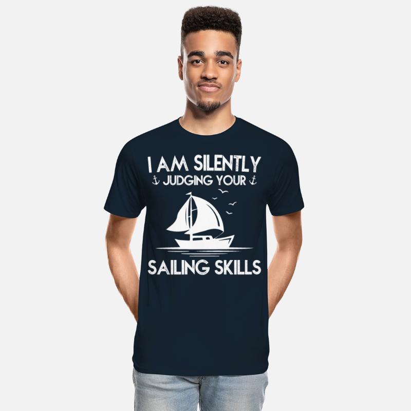 I AM SILENLY JUSGING YOUR SAILING SKILLS