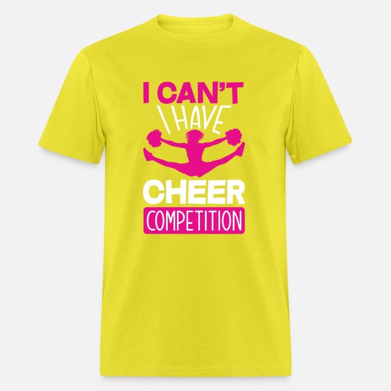 I Can't I Have Cheer Competition Cheerleading