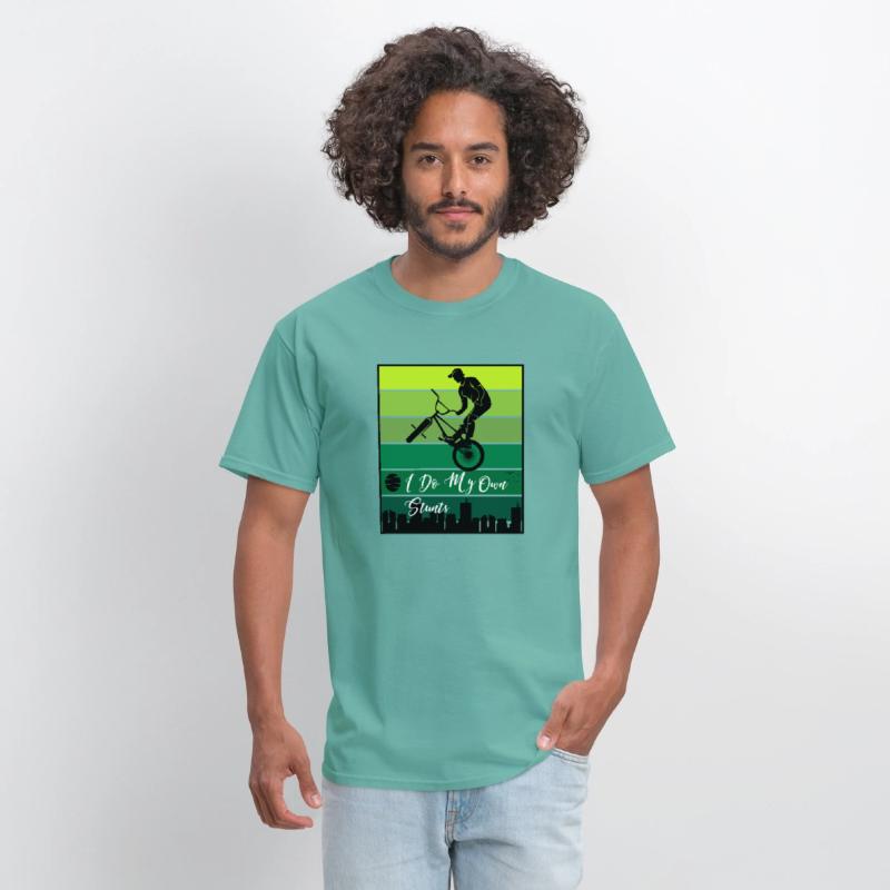 I Do My Own Stunts Cycling - Funny Bike-