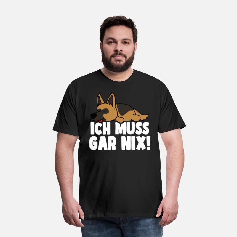 I don't have to do anything, shepherd dog lover