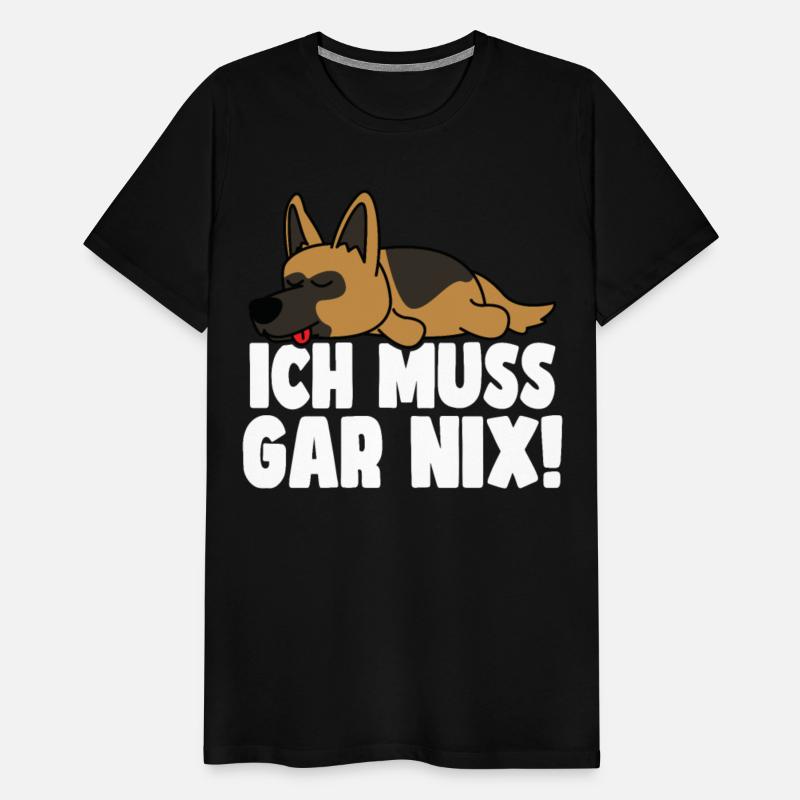 I don't have to do anything, shepherd dog lover