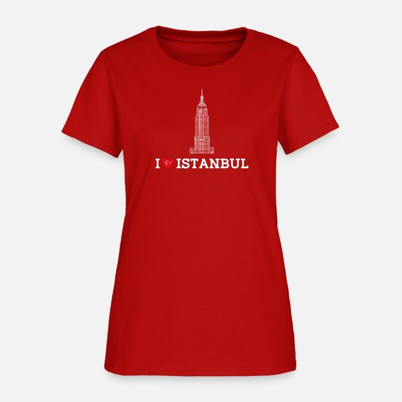 I Love Istanbul Heart Flag Empire Lover Turkey Pun