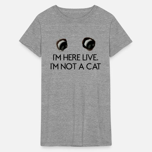 I m Here Live I m Not A Cat