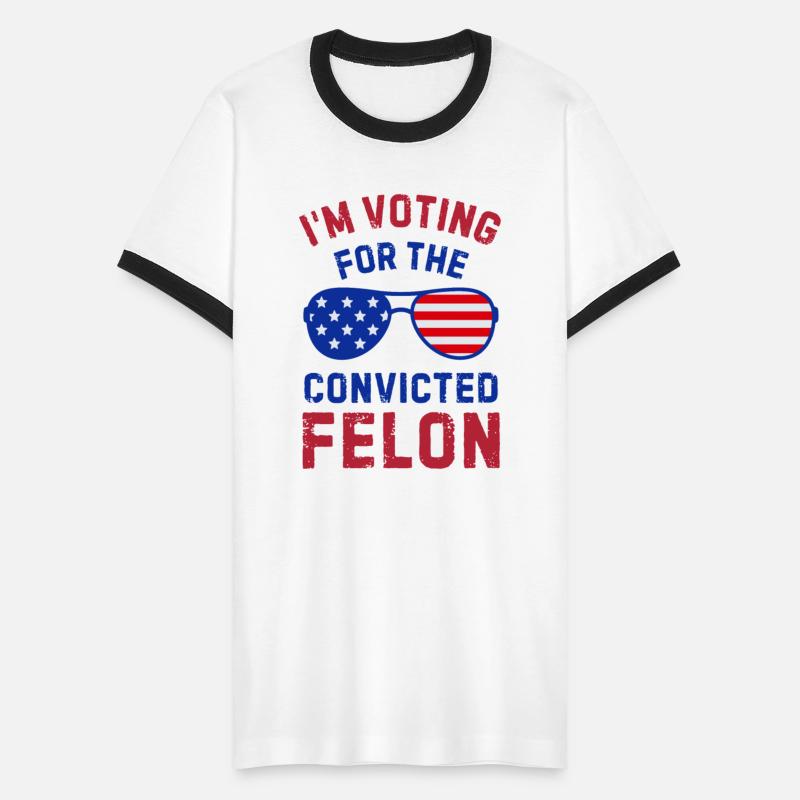 I m voting for the convicted felon
