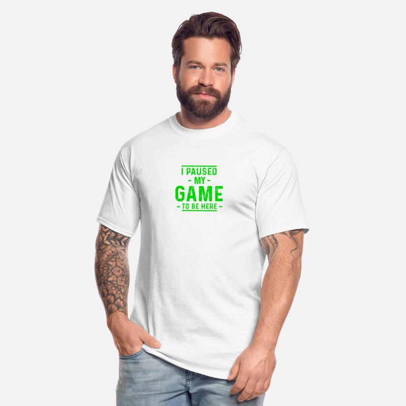I paused my game to be here - Gamer design