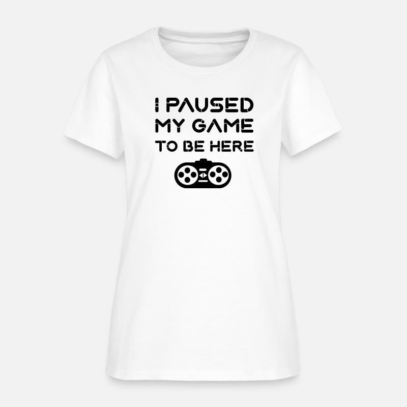 I Paused My GameTo be here