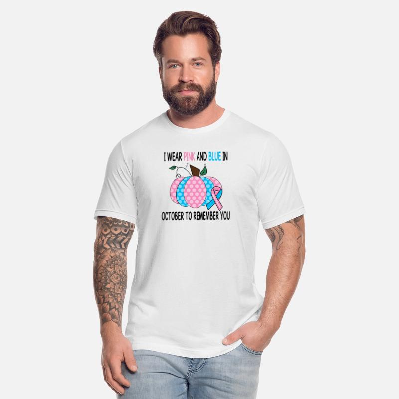 I Wear Pink And Blue In October To Remember You