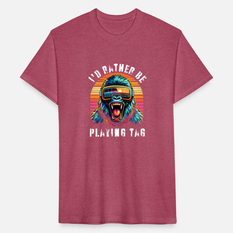 I'd Rather Be Playing Tag Ape Monkey Tag Primate