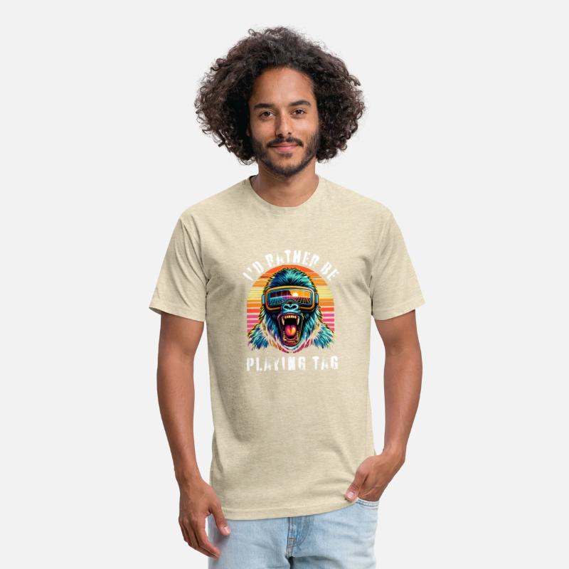 I'd Rather Be Playing Tag Ape Monkey Tag Primate