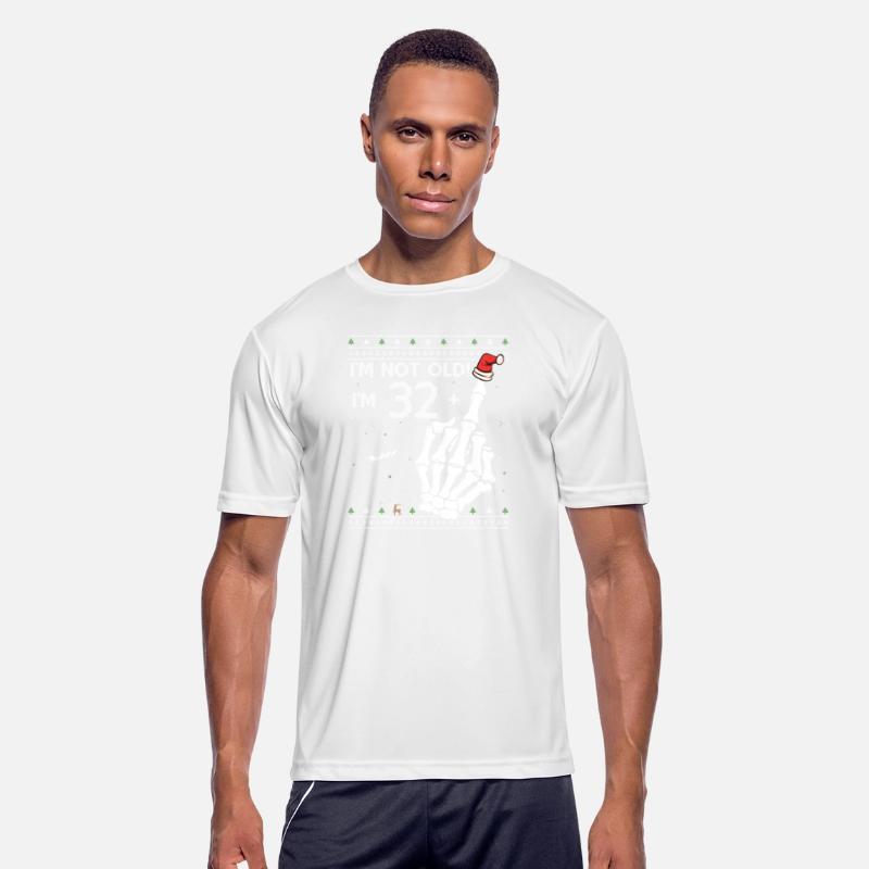 I'm 32 + 1 Middle Finger - 33rd Birthday Skeleton