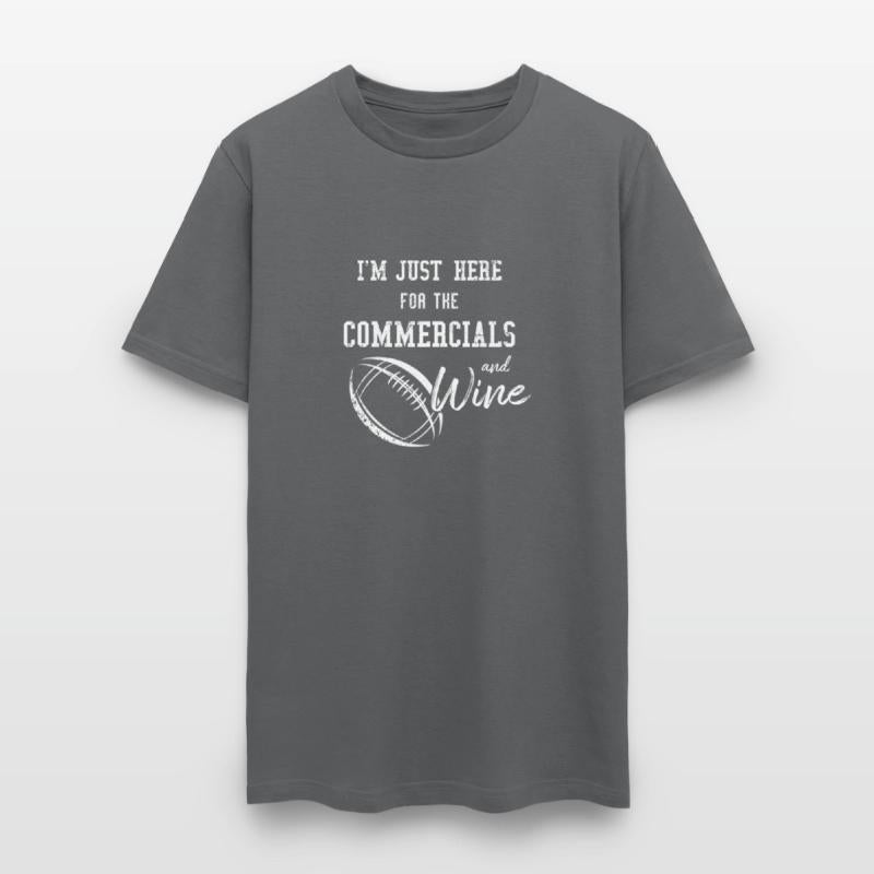 I'M Just Here For The Commercials And Wine Footbal