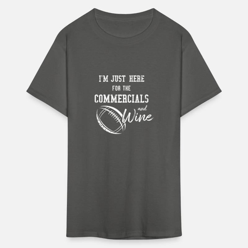 I'M Just Here For The Commercials And Wine Footbal