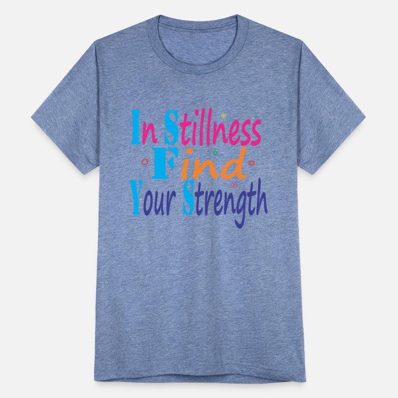 In stillness find your strength