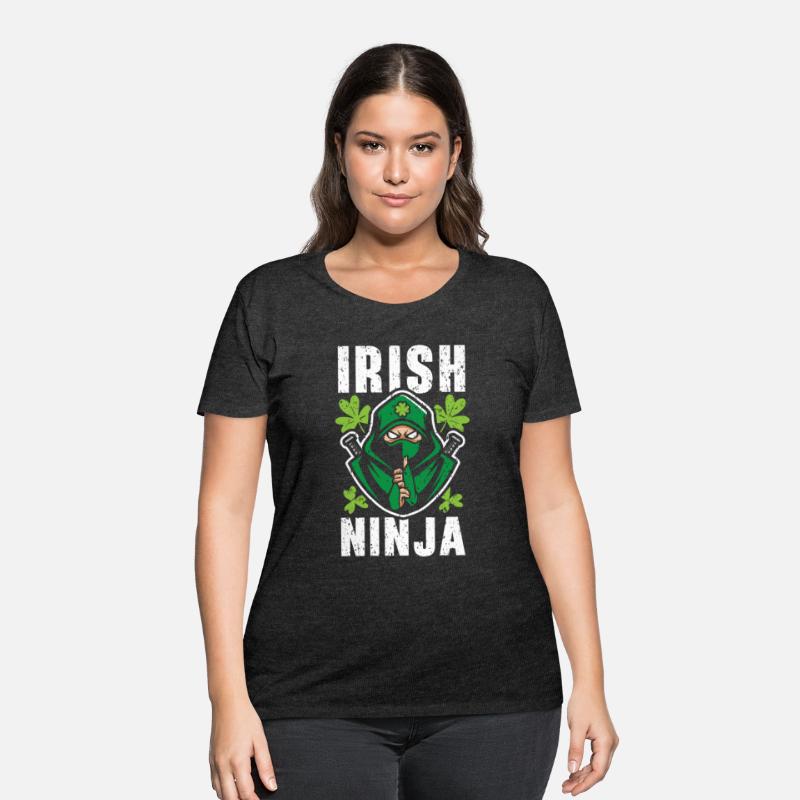 Irish Ninja Lover St. Patricks Day Shamrock