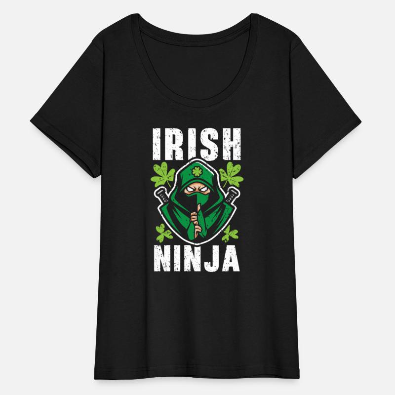 Irish Ninja Lover St. Patricks Day Shamrock