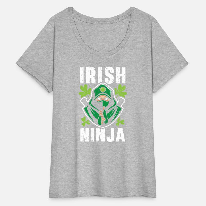 Irish Ninja Lover St. Patricks Day Shamrock