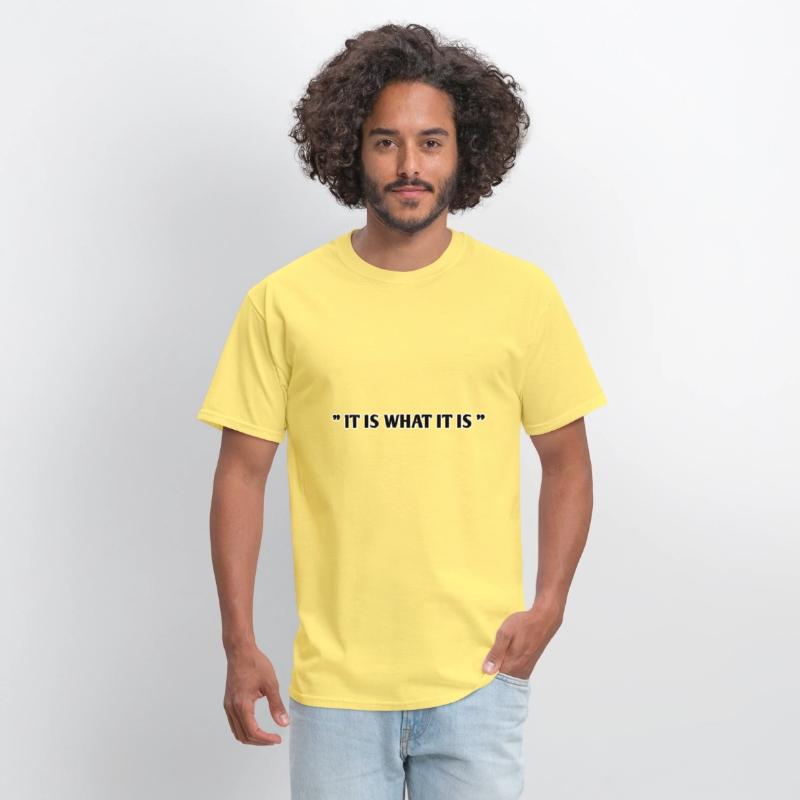 it is what it is unisex graphic tee
