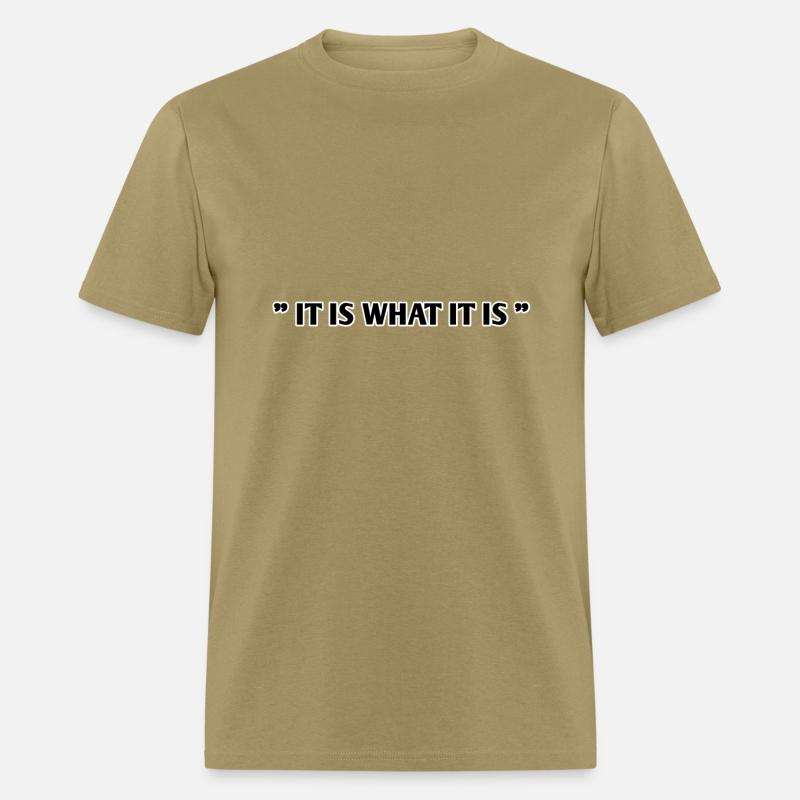it is what it is unisex graphic tee