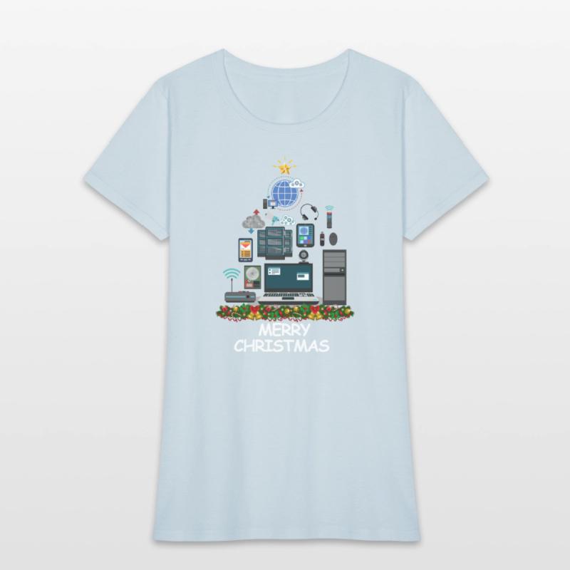 IT Manager Christmas Tree Merry Christmas