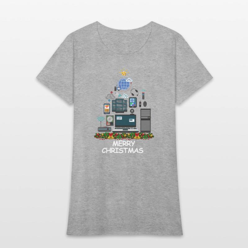 IT Manager Christmas Tree Merry Christmas