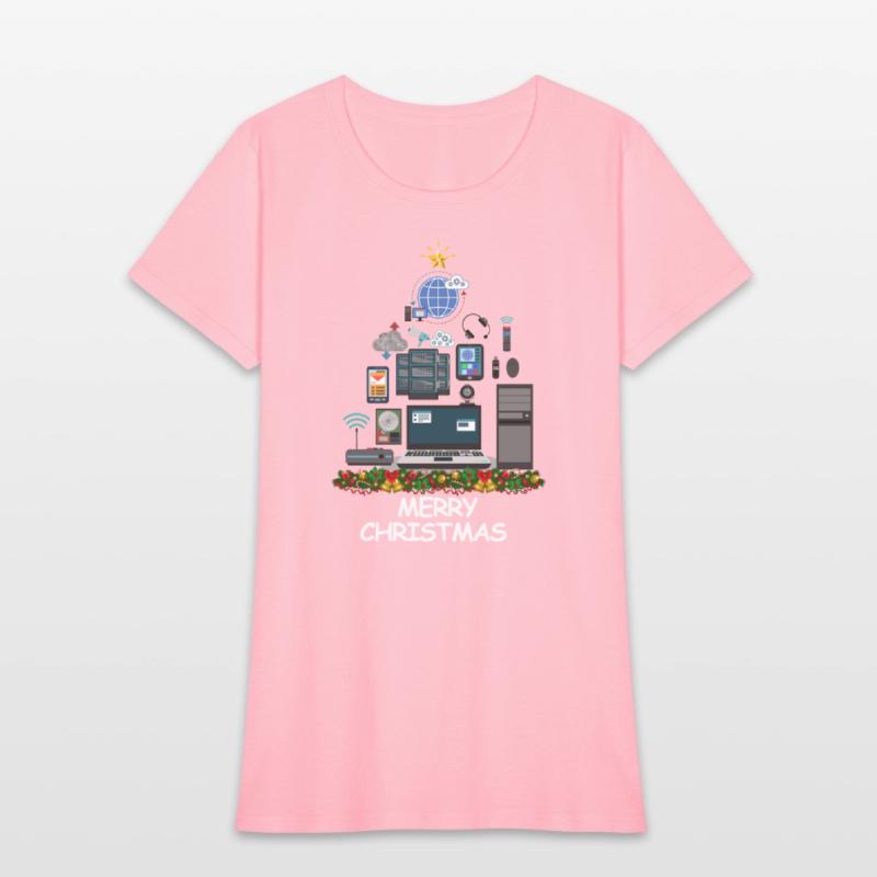 IT Manager Christmas Tree Merry Christmas