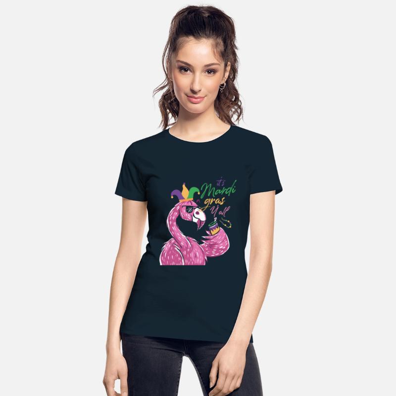 It's Mardi Gras Y'all Shenanigan Beans Flamingo