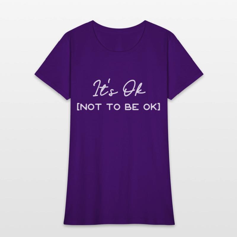 its ok not to be ok blue