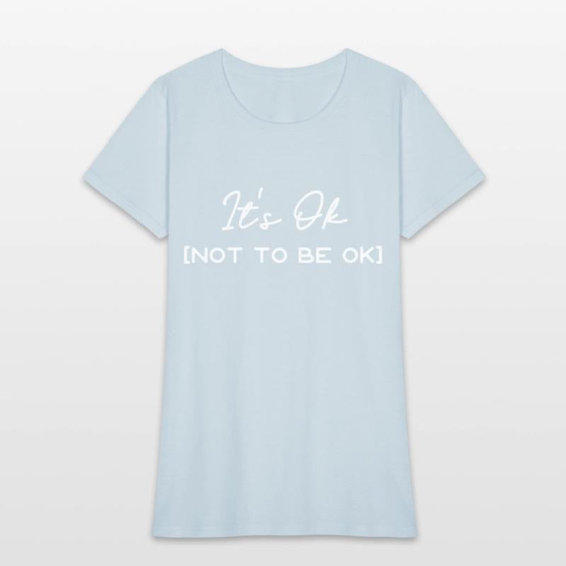 its ok not to be ok blue
