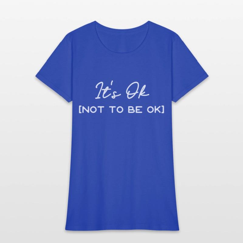 its ok not to be ok blue